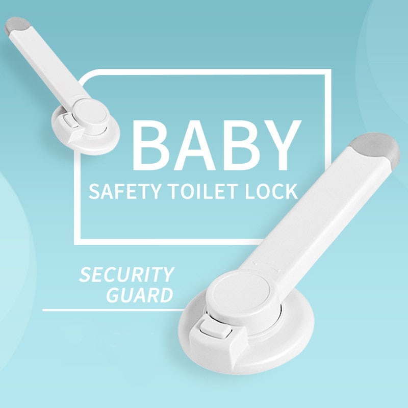 Baby Safety Toilet Locks Bathroom Children Proof Toilet Seat Lock Children Kids Safety Care Baby Protection Boys Girls Room Deco